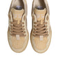 Dolce & Gabbana Beige Leather Miami Low Top Sneakers Men Shoes