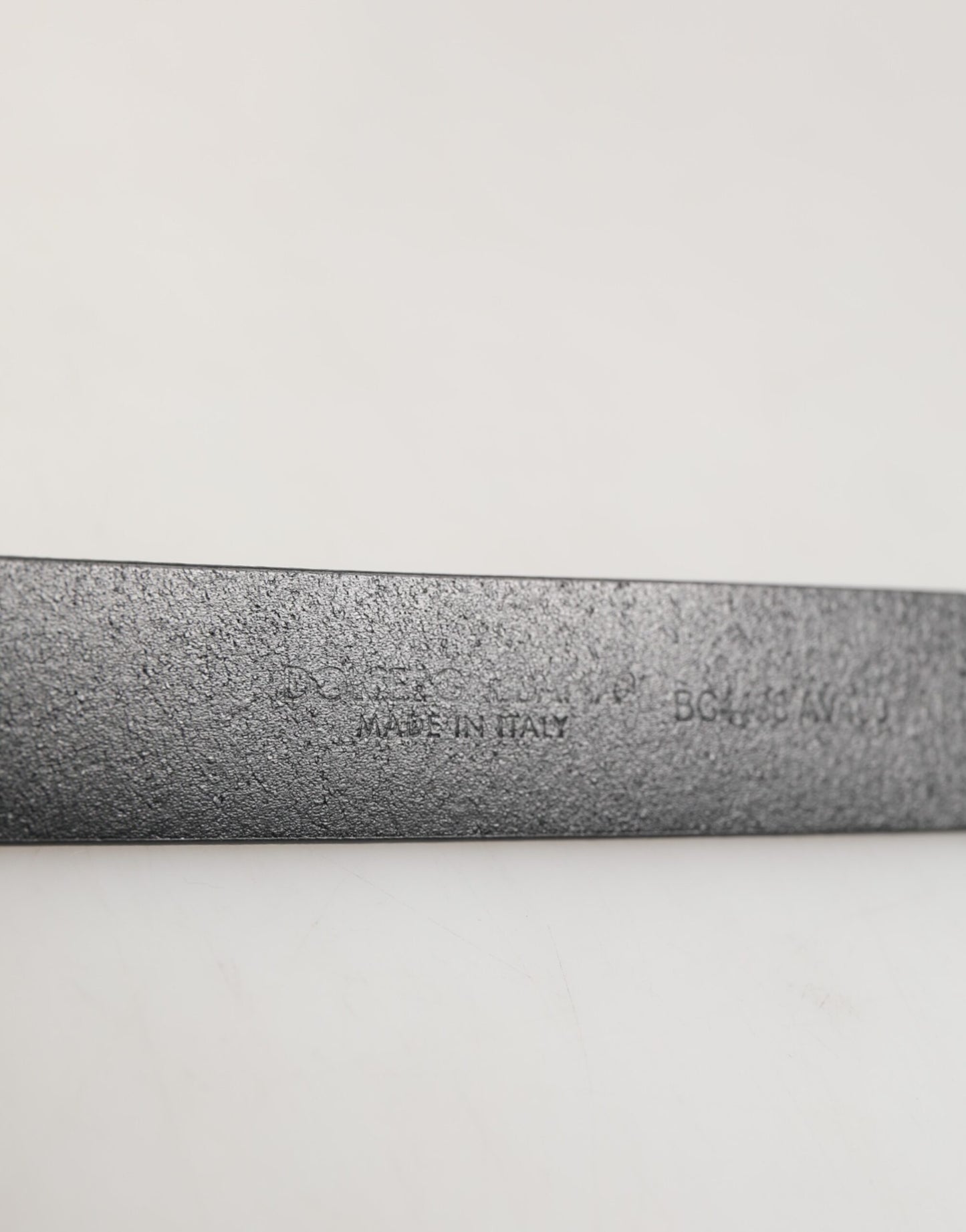 Dolce & Gabbana Brown Leather Classic Metal Logo Buckle Belt