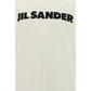 Jil Sander White Cotton T-Shirt