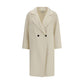 Aftercoat Cream Fleece Wool Coat
