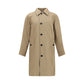 Burberry Brown Cotton Coat