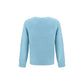 Sunflower Light Blue Alpaca Vicugna Pacos Sweatshirt
