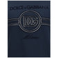 Dolce & Gabbana Blue Cotton Sweatshirt
