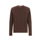 Dolce & Gabbana Brown Fleece Wool Sweatshirt