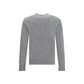 Dolce & Gabbana Gray Fleece Wool Sweatshirt