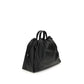 Brunello Cucinelli Black Calf Leather Bos Taurus Shoulder Bag