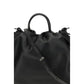 Brunello Cucinelli Black Calf Leather Bos Taurus Shoulder Bag
