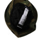 Dolce & Gabbana Green Camouflage Polyamide Logo Bucket Cap Hat