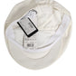 Dolce & Gabbana White Cotton Blend Leather Trim Flat Men Cap Hat