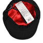 Dolce & Gabbana Black Cotton Blend Newsboy Men Cloth Cap Hat
