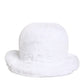 Dolce & Gabbana White Modacrylic Fur Bucket Men Capello Hat