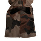 Dolce & Gabbana Multicolor Camouflage Balaclava Mask Men Cap One Size Hat