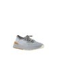 Brunello Cucinelli Gray Cotton Athletic Sneakers