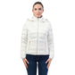 Yes Zee White Polyester Jackets & Coat