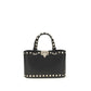 Valentino Garavani Black Leather Shoulder Bag