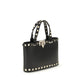 Valentino Garavani Black Leather Shoulder Bag