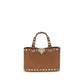 Valentino Garavani Brown Leather Shoulder Bag