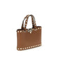 Valentino Garavani Brown Leather Shoulder Bag