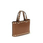 Valentino Garavani Brown Leather Shoulder Bag