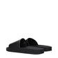 Marcelo Burlon Black Cotton Slippers