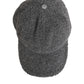 Dolce & Gabbana Gray Wool Fleece Rapper Men Baseball Capello Hat