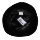 Dolce & Gabbana Black Cotton Suede Bucket Logo Capello Hat