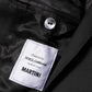 Dolce & Gabbana Dark Gray Single Breasted Men Coat MARTINI Blazer