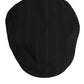 Dolce & Gabbana Black Polyester Newsboy Men Cloth Capello Hat