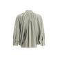 Max Mara Green Silk Blouse