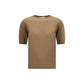 Max Mara Brown Fleece Wool Top