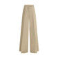 Max Mara Beige Cotton Casual Pants