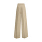 Max Mara Beige Cotton Casual Pants