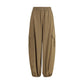 Max Mara Beige Cotton Cargo Pants