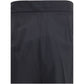 Max Mara Black Fleece Wool Casual Pants