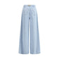 Max Mara Light Blue Cotton Jeans Denim