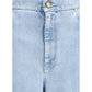 Max Mara Light Blue Cotton Jeans Denim