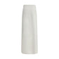 Max Mara White Viscose Long Skirt