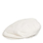Dolce & Gabbana White Cotton Newsboy Cloth Capello Men Cap Hat