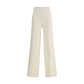 Max Mara Cream Viscose Casual Pants
