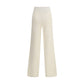 Max Mara Cream Viscose Casual Pants