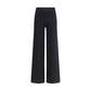Max Mara Black Viscose Casual Pants