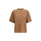 Max Mara Brown Polyester T-Shirt