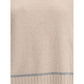 Max Mara Beige Wool Turtleneck