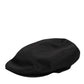 Dolce & Gabbana Black Cotton Dg Logo Newsboy Cloth Capello Hat