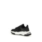 Philipp Plein Black Polyester Athletic Sneakers