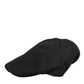 Dolce & Gabbana Black Cotton DG Logo Newsboy Cloth Capello Hat