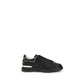 Philipp Plein Black Calf Leather Bos Taurus Athletic Sneakers