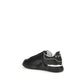 Philipp Plein Black Calf Leather Bos Taurus Athletic Sneakers