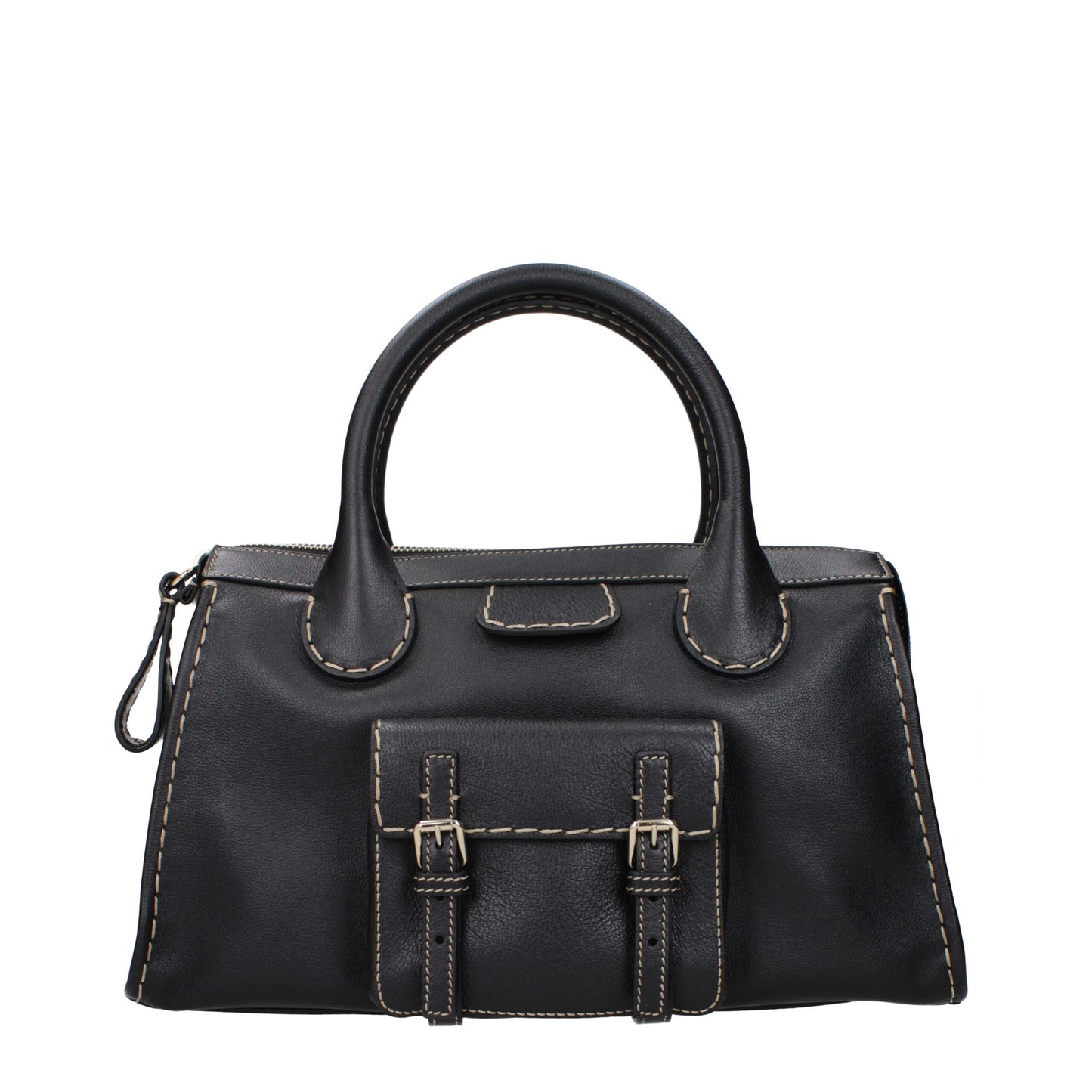 Chloé Black Leather Handbag