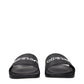 Off-White Black Cotton Slippers